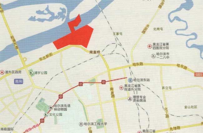 哈爾濱道外區(qū)港務(wù)局區(qū)域項目